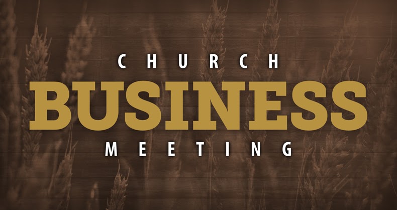 Church Business Meeting
