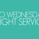 No Wednesday Night Services