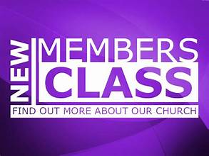 New Members Class